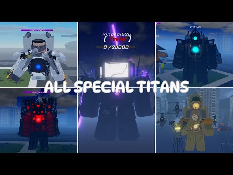 How to get ALL SPECIAL TITANS in ST : Blockade Battlefront (ROBLOX)