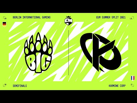 EU Masters Summer Split 2021 Knockout Phase | Semifinals | BIG vs KC