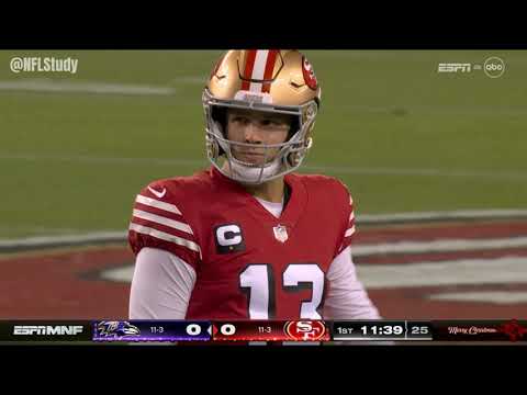 Brock Purdy All 4 Interceptions Week 16 San Francisco 49ers vs Baltimore Ravens NFL Christmas 2023
