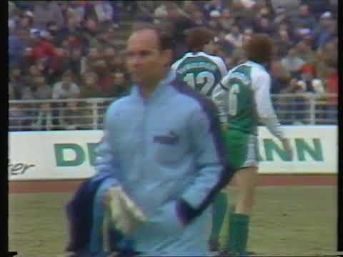 1983/1984 25. Spieltag Hamburger SV - Werder Bremen