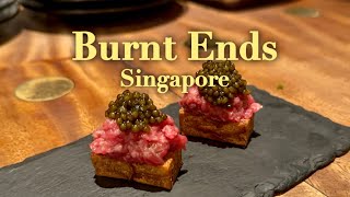 Burnt Ends Chef Menu | 1 Michelin Star ⭐️ | Best BBQ in Singapore What we ate