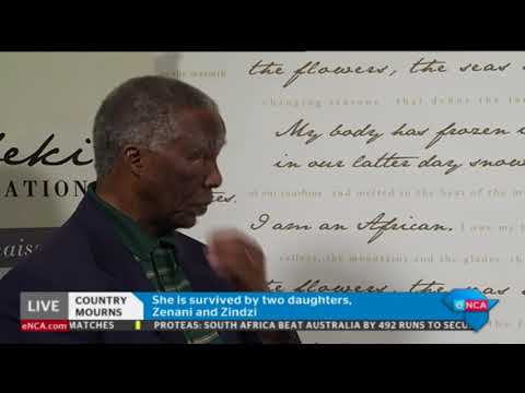 Former president Thabo Mbeki reflects on Winnie Madikizela Mandela's legacy PART 1