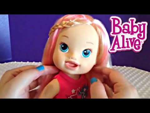 Baby Alive Play n Style Christina Doll's Hair Style Friday!