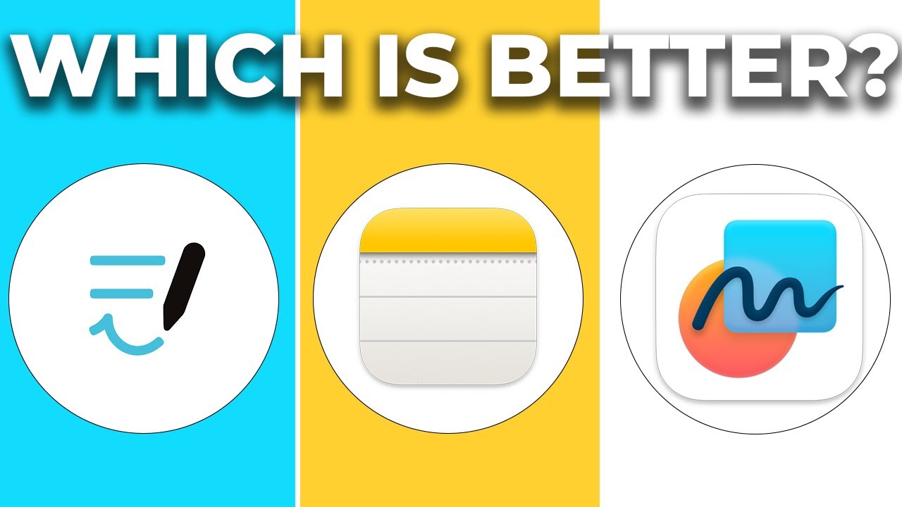 GoodNotes vs Apple Notes vs Freeform: Best Note-Taking Solution 2025?