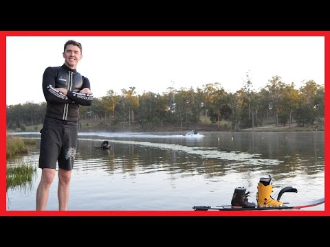 Waterskiing with 4k Camera
