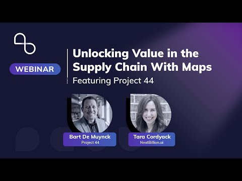 Unlocking Value in the Supply Chain With Maps | Spatial Insider Webinar | NextBillion.ai