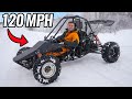 Crazy Go Kart With Crotch Rocket Motor