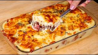 Essa batata recheada fica tão cremosa que não sobra nada!