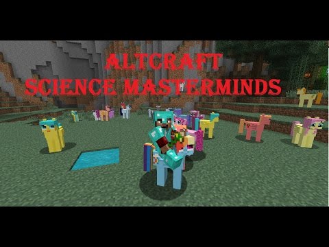 Altcraft race to the moon intro!