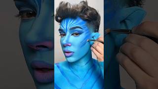 Download lagu AVATAR HALLOWEEN TRANSFORMATION 🤯🩵 #avatar #makeup #halloween mp3