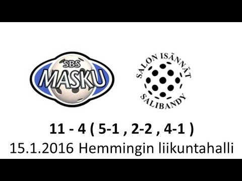 SBS MASKU - ISÄNNÄT 15.1.2016 MAALIT