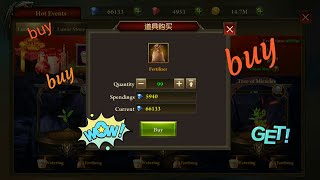 Era of Celestials event resource and lunar manor use 50k++ diamond