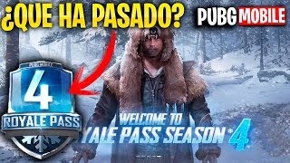¿QUE HA PASADO CON EL PASE DE BATALLA ? TEMPORADA 4 PUBG MOBILE | MattsinLife