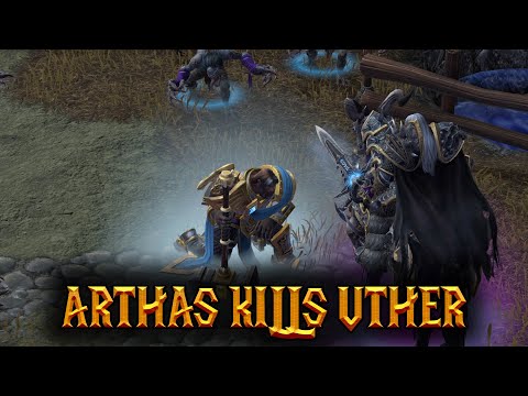 Warcraft 3 Reforged: Arthas Kills Uther