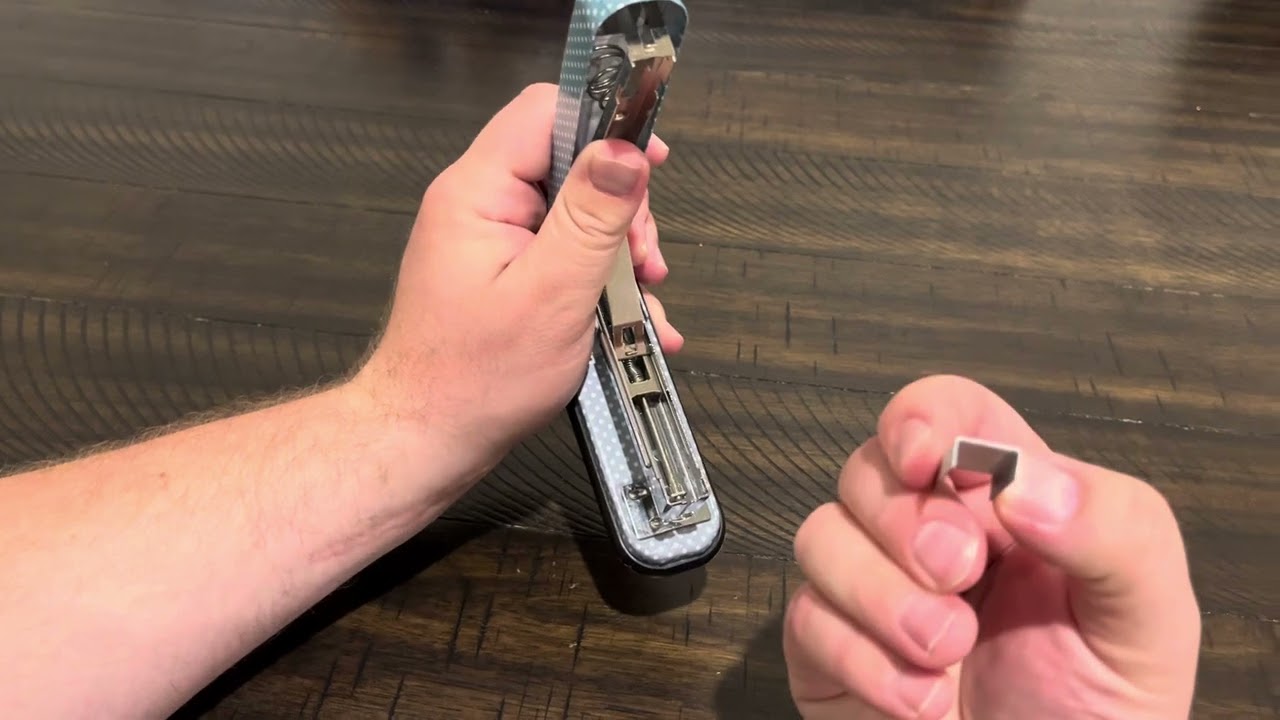 How to Load a Stapler