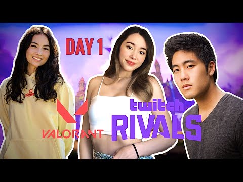 DOMINATING Twitch Rivals w/ Team Kyedae | Day 1