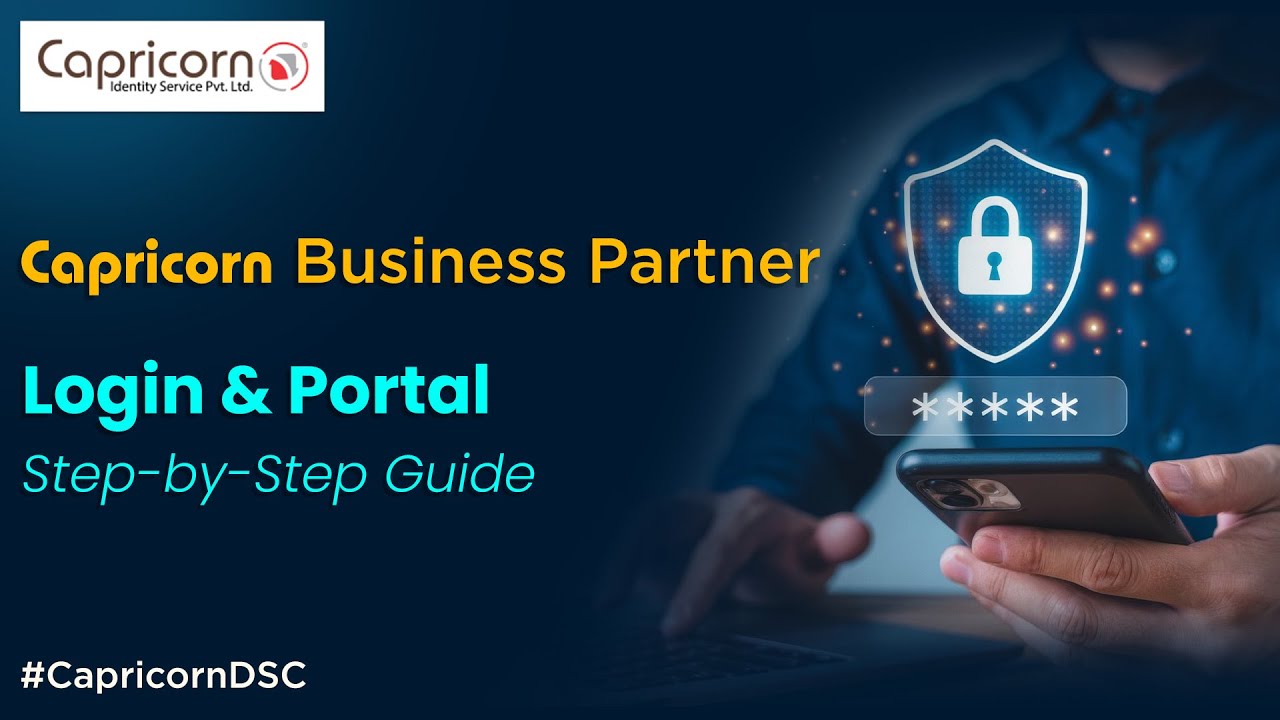 Capricorn Business Partner Login & Portal| Step-by-Step Guide