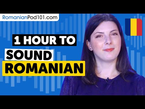 1 Hour to Sound Romanian