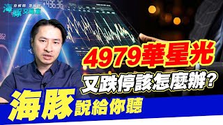4979華星光又跌停該怎麼辦? 海豚說給你聽 (圖)