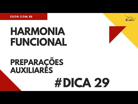 Harmonia Funcional - Preparações Auxiliares - CursosEDON