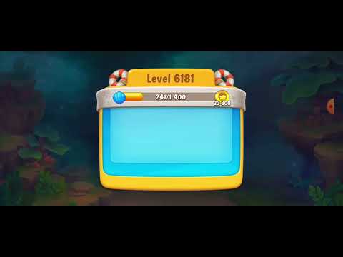 Unlocking New Level 6180 6181 6182 6183 6184 6185 #fishdom #playrix #challenge level #Pretty Aqua
