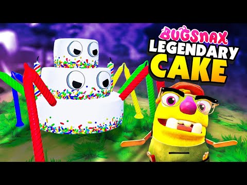 GIANT CAKE is a LEGENDARY BUG SNACK so I ATE IT - Bugsnax