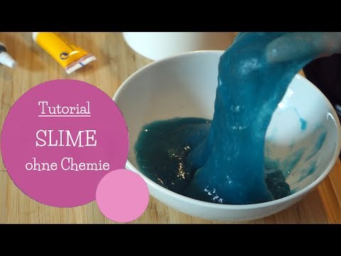 SLIME selber machen | ohne Chemie | nur natürliche Zutaten | DIY Anleitung | mommymade