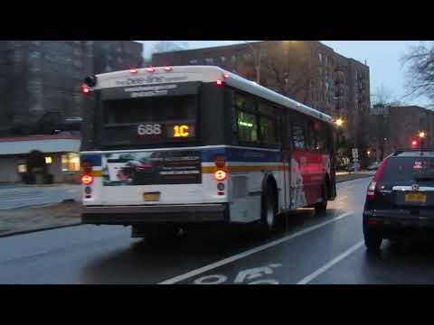 The Bee-Line Bus System 2006 Orion Vs #688 on the 1c .