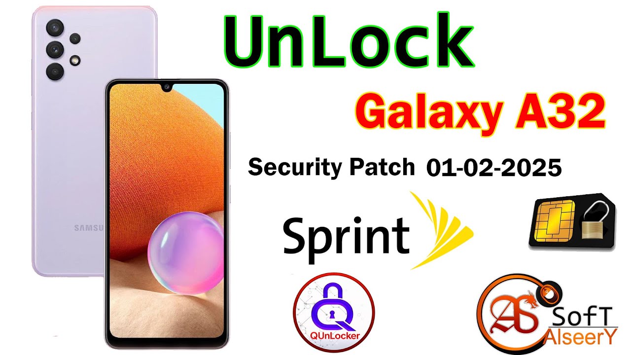 Direct UnLock Galaxy SAMSUNG A32 Sprint BY-QUnLocker