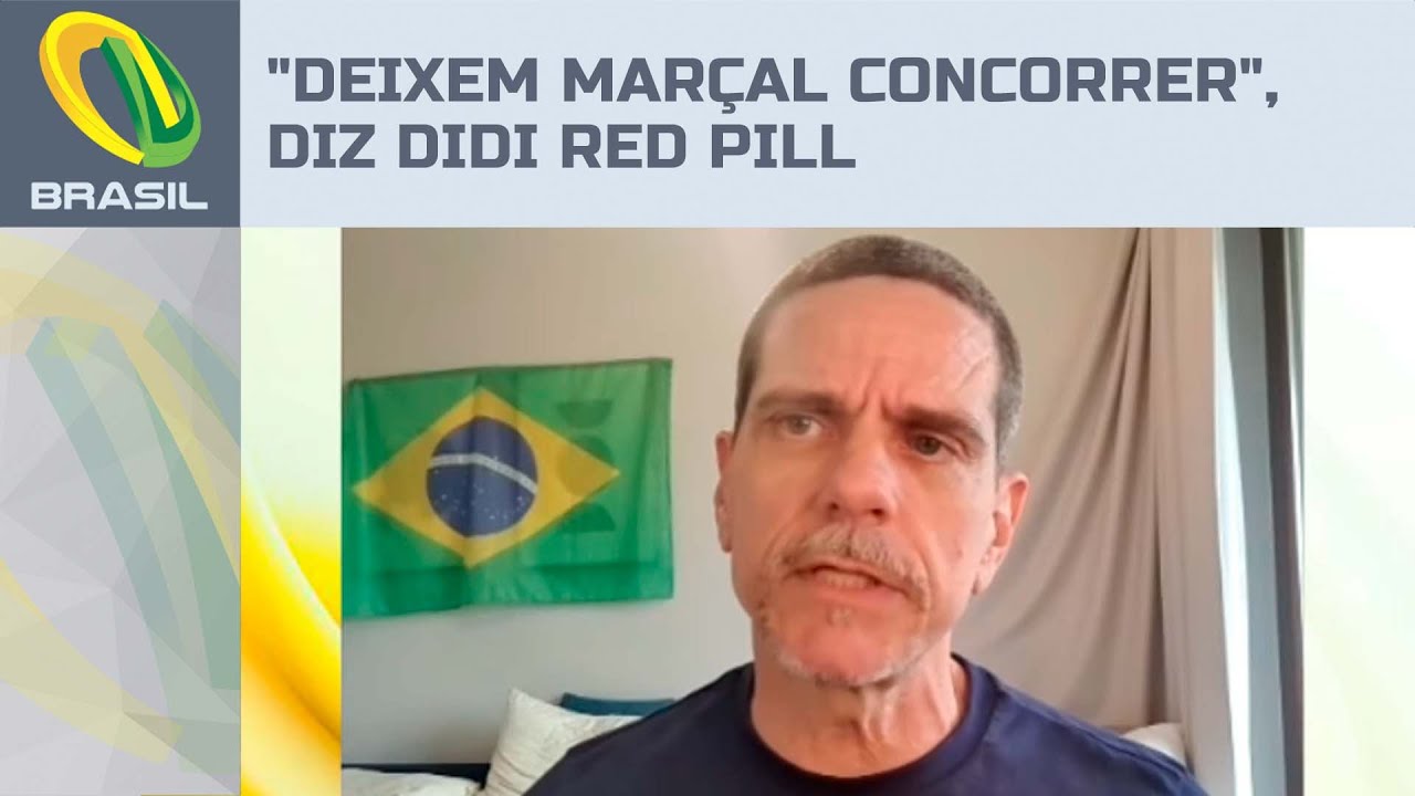 "Deixem Marçal concorrer", diz Didi Red Pill