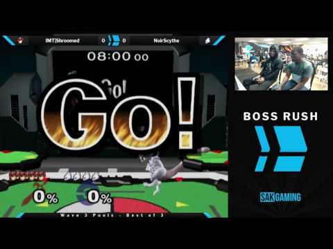 Boss Rush: Shroomed Pools - IMT|Shroomed (Marth) vs NoirScythe (Mewtwo)