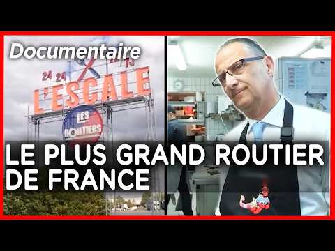 France's Largest Roadside Restaurant: 750 Meals/Day NON-STOP! - Full Documentary