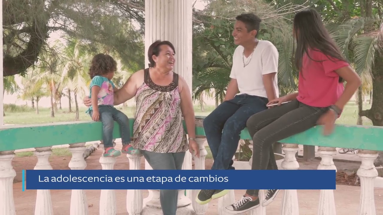 Amor y cuidado a adolescentes, unidad familiar