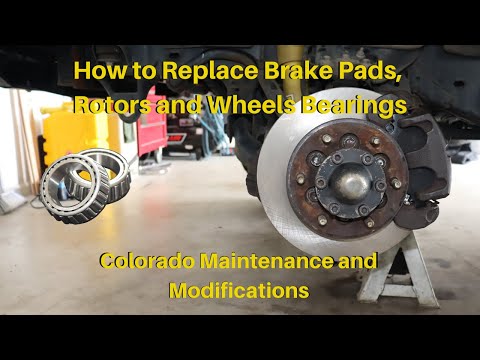 How to Replace Brake Pads, Rotors and Wheel Bearings | Colorado MnM Series