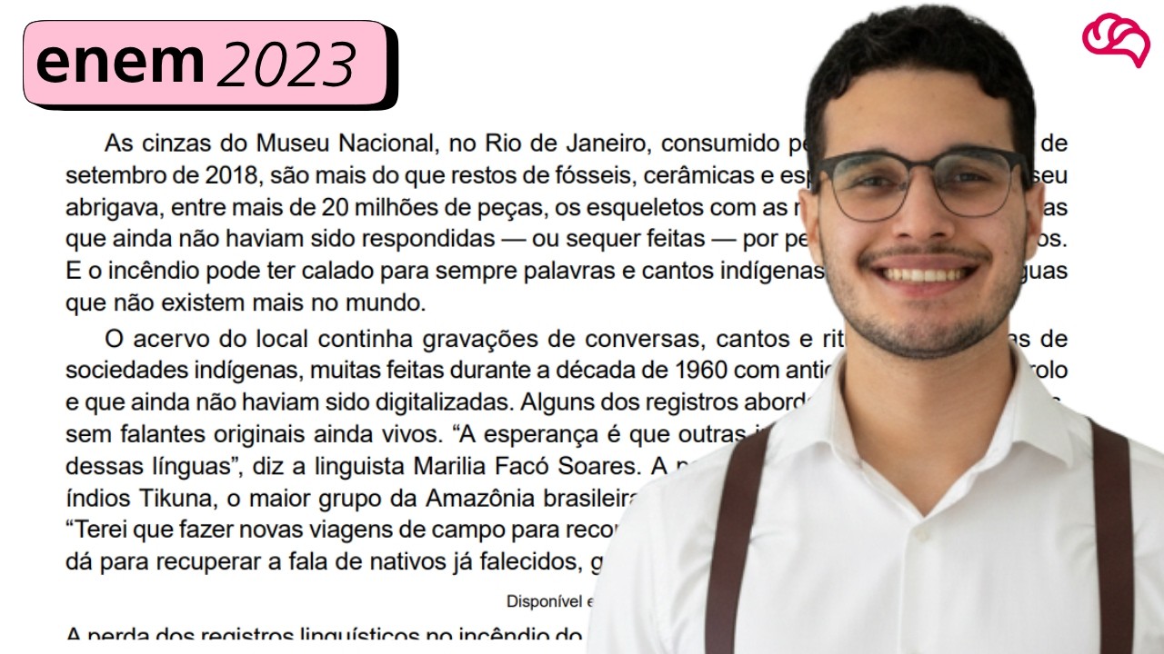Resolução em Vídeo — Questão 15 ENEM 2023
