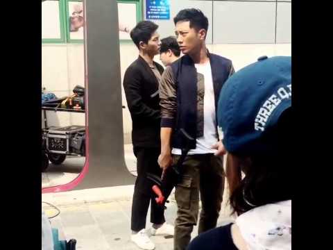 [VIDEO] 150715 Song Joong Ki (송중기) Descendants of The Sun BTS Part 2