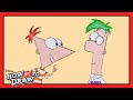 Phineas And Ferb Cartoon Comes To Life How NOT To Draw Disneychannelanimation