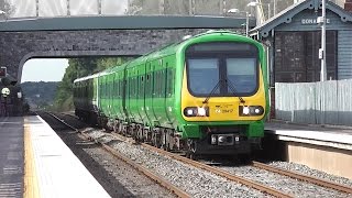 preview picture of video '29000 Class DMU Train number 29417 - Donabate Station, Dublin'