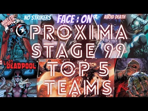 PROXIMA MIDNIGHT WBU STAGE 99 - TOP 5 TEAMS - HOW TO KILL -MY  FACE REVEAL | Marvel Future Fight