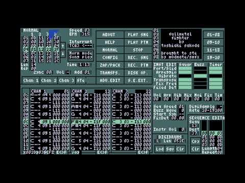Fullmetal Fighter STE by mOdmate / SMFX (Atari STe maxYMiser music)