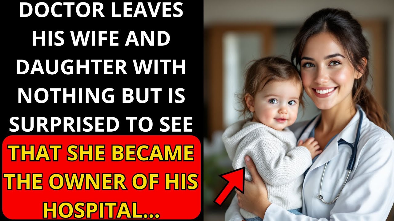 He Leaves His Wife With Nothing But Is Surprised To See That She Became The Owner Of His Hospital...
