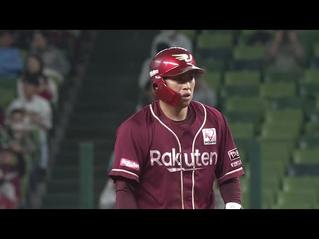 【5回表】初球から狙う!! イーグルス・小郷裕哉 盗塁でチャンスを広げる!! 2025年5月1日 埼玉西武ライオンズ 対 東北楽天ゴールデンイーグルス