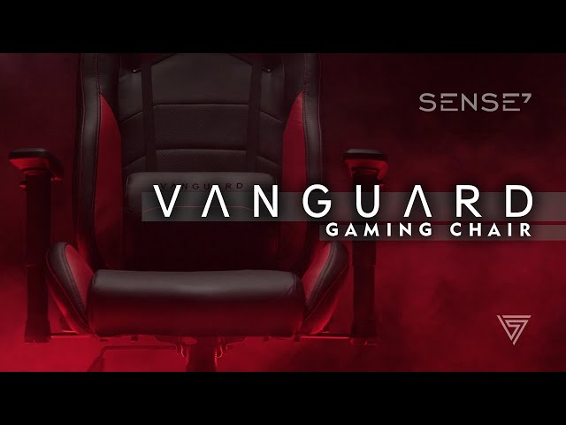 Sense7 Vanguard Tela Silla Gaming Negra video