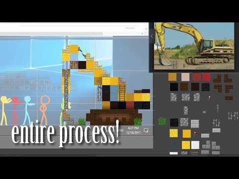 "The Building Contest" Behind the Scenes - Time Lapse & Commentary