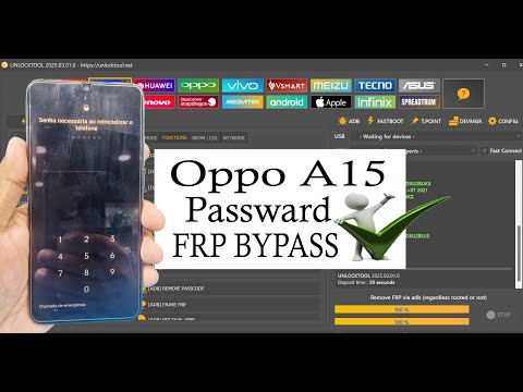 Oppo A15 CPH2185/CPH2179 FRP & Passward Unlock tool Jast one click