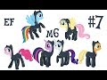Drawing Mane6 in Everfree Forest (3 hour video ...