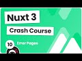 Nuxt 3 Crash Course 10 Error Pages