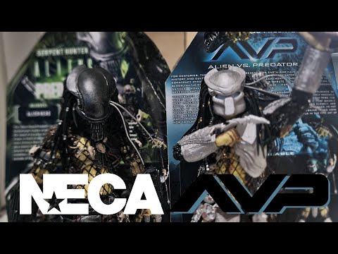 UNBOXING THE #neca SERPENT HUNTER & YOUNGBLOOD PREDATOR