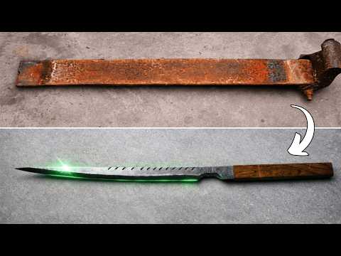 This Rusted Scrap Becomes a Stunning DUNE Short-Sword