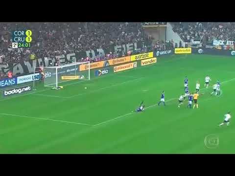 GOLAÇO DE PEDRINHO X CRUZEIRO FINAL COPA DO BRASIL 2018 LUIZ ROBERTO GLOBO